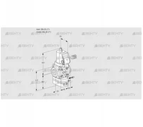 VAG125R/NWGRAE (88016872) Газовый клапан с регулятором соотношения Kromschroder