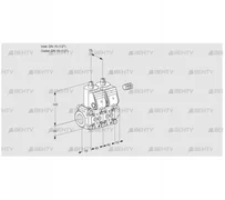 VCS1E15R/15R05NNWR3/PPPP/PPPP (88105414) Сдвоенный газовый клапан Kromschroder