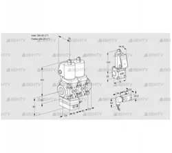 VCD1T25N/25N05D-50NKGL/PPZS/2--3 (88104103) Регулятор давления Kromschroder