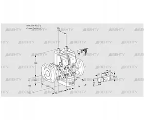 VCD3E50F/50F05ND-100WR/3-PP/PPPP (88104373) Регулятор давления Kromschroder