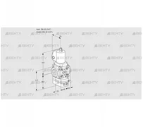 VAG1T20N/NQSLAA (88008420) Газовый клапан с регулятором соотношения Kromschroder