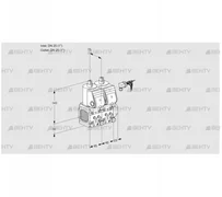 VCS1E25R/25R05FNNWR/MMMM/PPPP (88104628) Сдвоенный газовый клапан Kromschroder