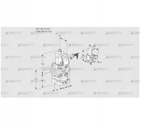 VAD115R/NW-50B (88030911) Газовый клапан с регулятором давления Kromschroder