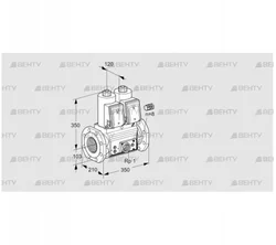 VCS8100F05NNKR3E/PPEP/PPEP (88205369) Сдвоенный газовый клапан Kromschroder