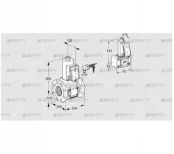 VAS9125F05NAE/B-/PP (88205212) Газовый клапан Kromschroder