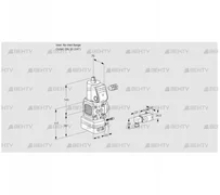 VAG1-/20R/NWAE (88003565) Газовый клапан с регулятором соотношения Kromschroder