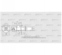 BIC 65RB-0/35-(37A)E (84199044) Газовая горелка Kromschroder