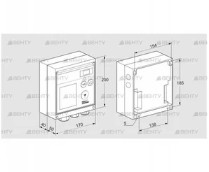 BCU370WI1FEU0D1 (88600759) Блок управления горением Kromschroder
