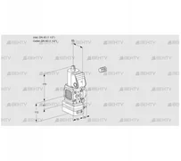 VAD2E40R/40R05FD-50WR/PP/PP (88102193) Газовый клапан с регулятором давления Kromschroder