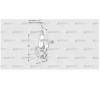 VAS240/-R/LQ (88016906) Газовый клапан Kromschroder