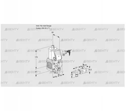 VAS2-/25R/NW (88011897) Газовый клапан Kromschroder