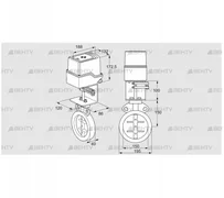 IDR150Z03D650AU/50-30W20TR10 (88303810) Дроссельная заслонка Kromschroder