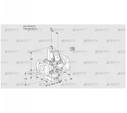 VAH3E50F/50F05HEVWR/PP/PP (88106291) Клапан с регулятором расхода Kromschroder