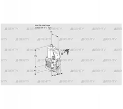 VAS2-/40R/NW (88001809) Газовый клапан Kromschroder