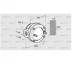 GFK 50R10-6 (81940090) Газовый фильтр Kromschroder