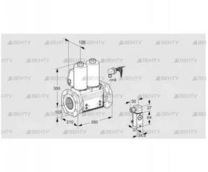 VCS8100F05NNWLB/P3PP/4-PP (88207400) Сдвоенный газовый клапан Kromschroder