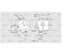 DG 500U-3T (84447555) Датчик-реле давления газа Kromschroder