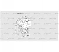 IFC110/10R05-08PPPP/40A2AR10-I (88301933) Регулирующий клапан с сервоприводом Kromschroder