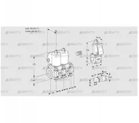 VCS2E25R/25R05NNKL/3-BS/PPPP (88103150) Сдвоенный газовый клапан Kromschroder