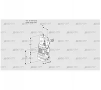 VAD1-/20R/NWSR-25A (88028240) Газовый клапан с регулятором давления Kromschroder