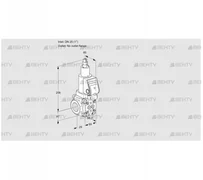 VAS2T25/-N/LQSR (88025839) Газовый клапан Kromschroder