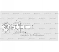 BIC 65RD-300/335-(38)E (84031042) Газовая горелка Kromschroder