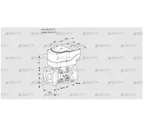 IFC350/50F05-32MMMM/20-60W3TR10 (88303396) Регулирующий клапан с сервоприводом Kromschroder