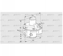 GDJ 15R04-4Z (03155061) Регулятор давления Kromschroder