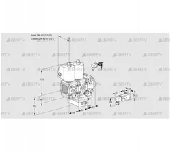 VCD2E40R/40R05FND-100VWL/PPPP/4-PP (88107531) Регулятор давления Kromschroder