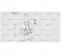 VCS2E40R/40R05NNWR3/PPPP/PPPP (88105378) Сдвоенный газовый клапан Kromschroder