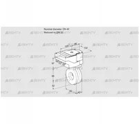 IBA40/32Z05/40A2A (88301333) Дроссельная заслонка Kromschroder