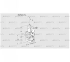 VAD240R/NW-50A (88001430) Газовый клапан с регулятором давления Kromschroder