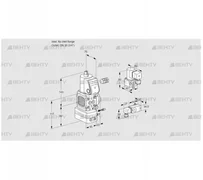 VAG1-/20R/NWAE (88001928) Газовый клапан с регулятором соотношения Kromschroder