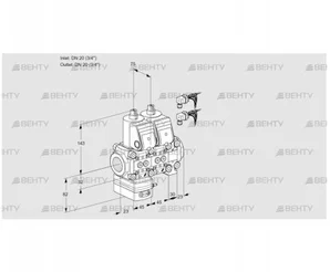 VCD1E20R/20R05D-100NVWR6/PPPP/PPPP (88105721) Регулятор давления Kromschroder