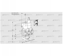 VCD1E20R/20R05D-100LWSL8/PPPP/PPPP (88104086) Регулятор давления Kromschroder