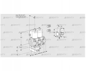 VCD1E20R/20R05D-25NWL3/PPZY/MMPP (88104772) Регулятор давления Kromschroder