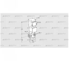 VK 65R10T5A93DS (85312120) Газовый клапан с приводом Kromschroder