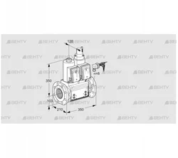 VCS8100F05NLWRB/PPPP/PPPP (88204236) Сдвоенный газовый клапан Kromschroder