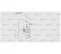 VAD1-/25R/NPGR-50A (88027502) Газовый клапан с регулятором давления Kromschroder