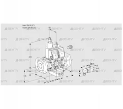 VCD3E50F/50F05LD-25WR/2--3/PPPP (88104161) Регулятор давления Kromschroder