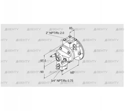 TJ28.0040-A1AHATNB2D5FSB2 (85401004) Газовая горелка Kromschroder