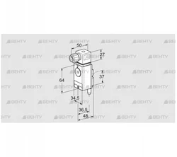 DG 40VC4-6W (84448881) Датчик-реле давления газа Kromschroder