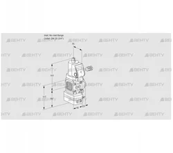 VAD1-/20R/NYGR-100A (88027466) Газовый клапан с регулятором давления Kromschroder