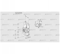 VAD1-/20R/NW-50A (88033883) Газовый клапан с регулятором давления Kromschroder