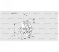 VCG2E25R/25R05NGEVWR3/PPPP/PPPP (88101384) Клапан с регулятором соотношения Kromschroder